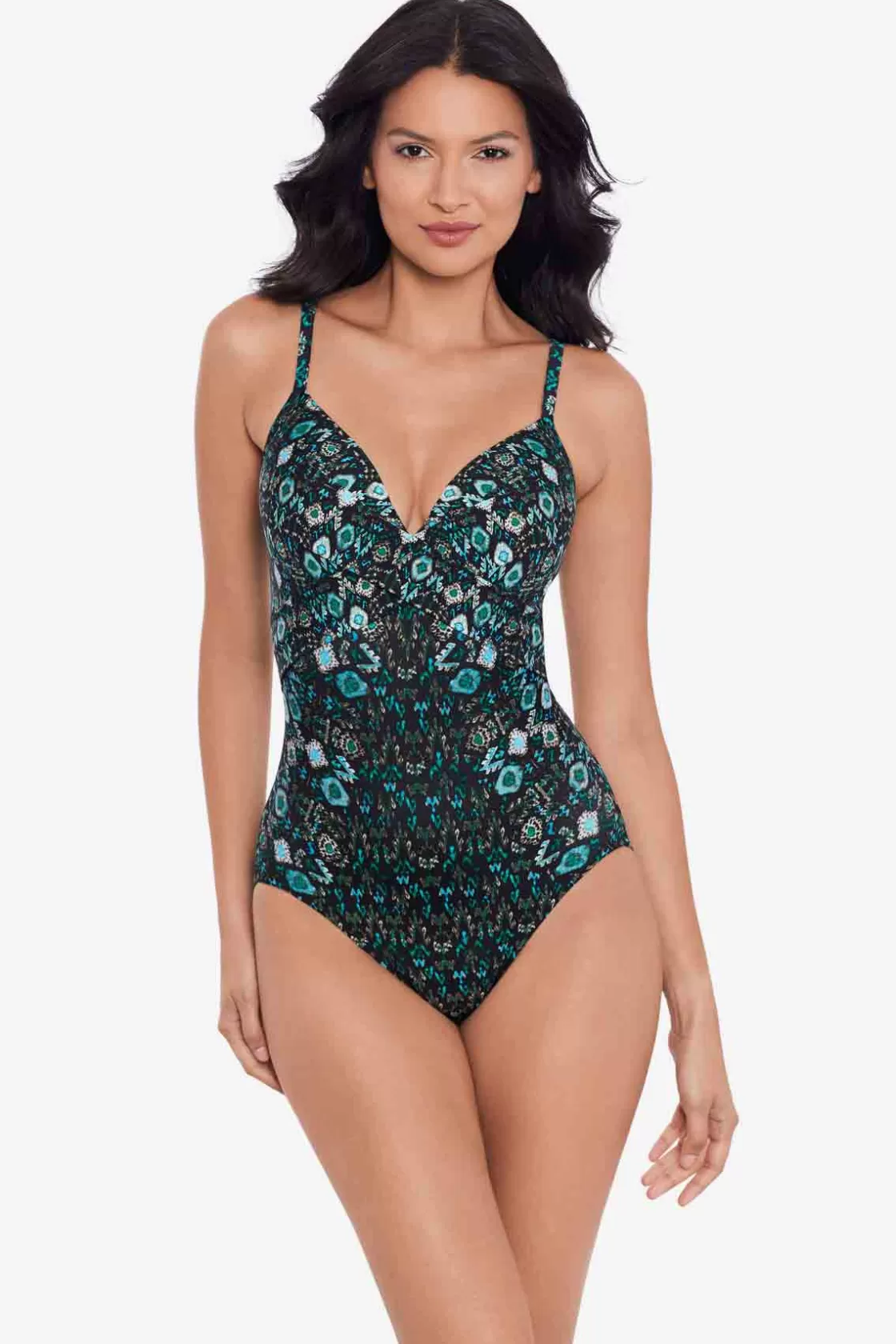 Miraclesuit Bijoux Captivate One Piece Swimsuit-Femme One Piece