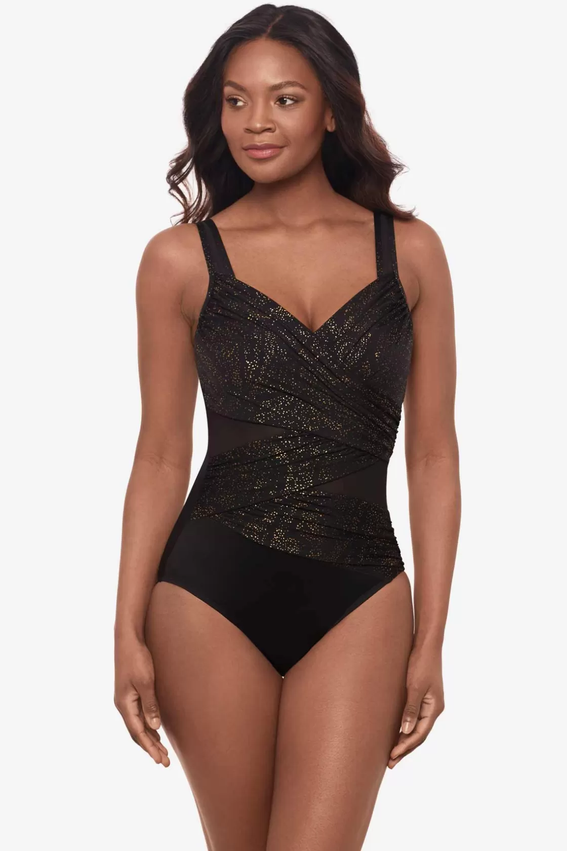 Miraclesuit Brillante Madero One Piece Swimsuit-Femme One Piece