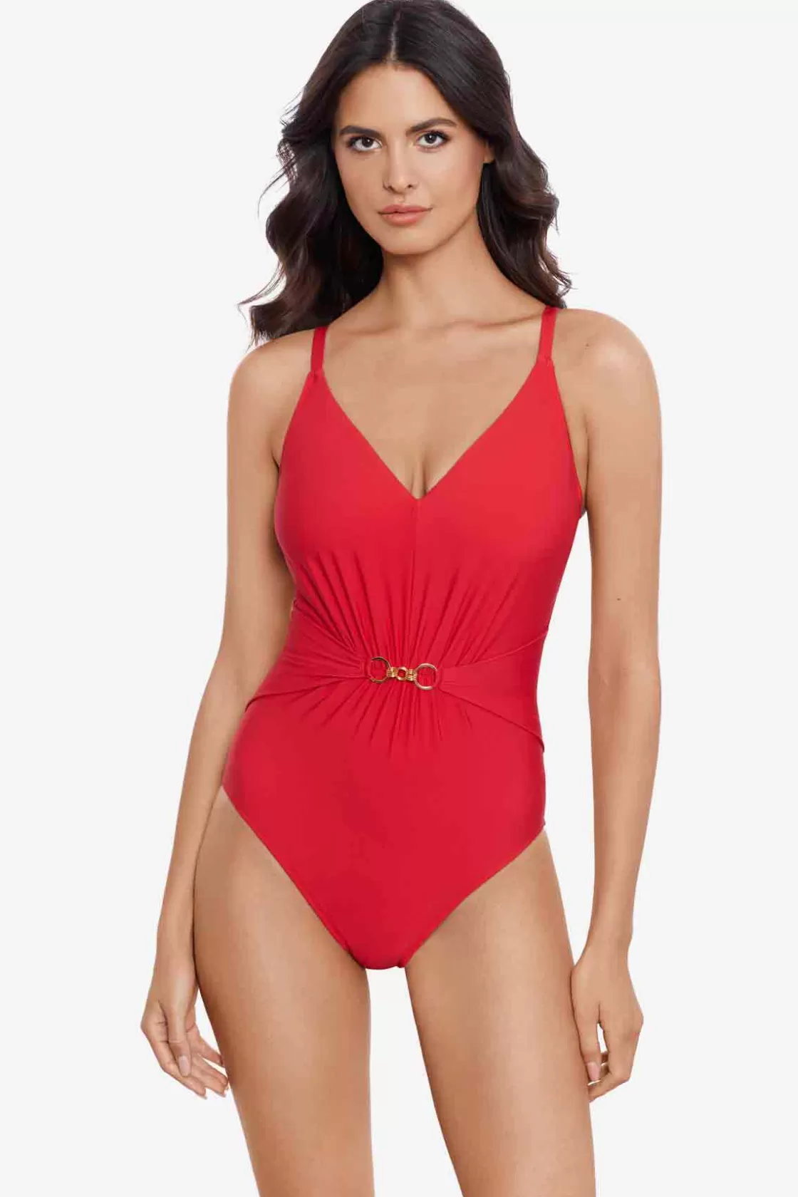 Miraclesuit Chain Link Gianna One Piece Swimsuit-Femme One Piece