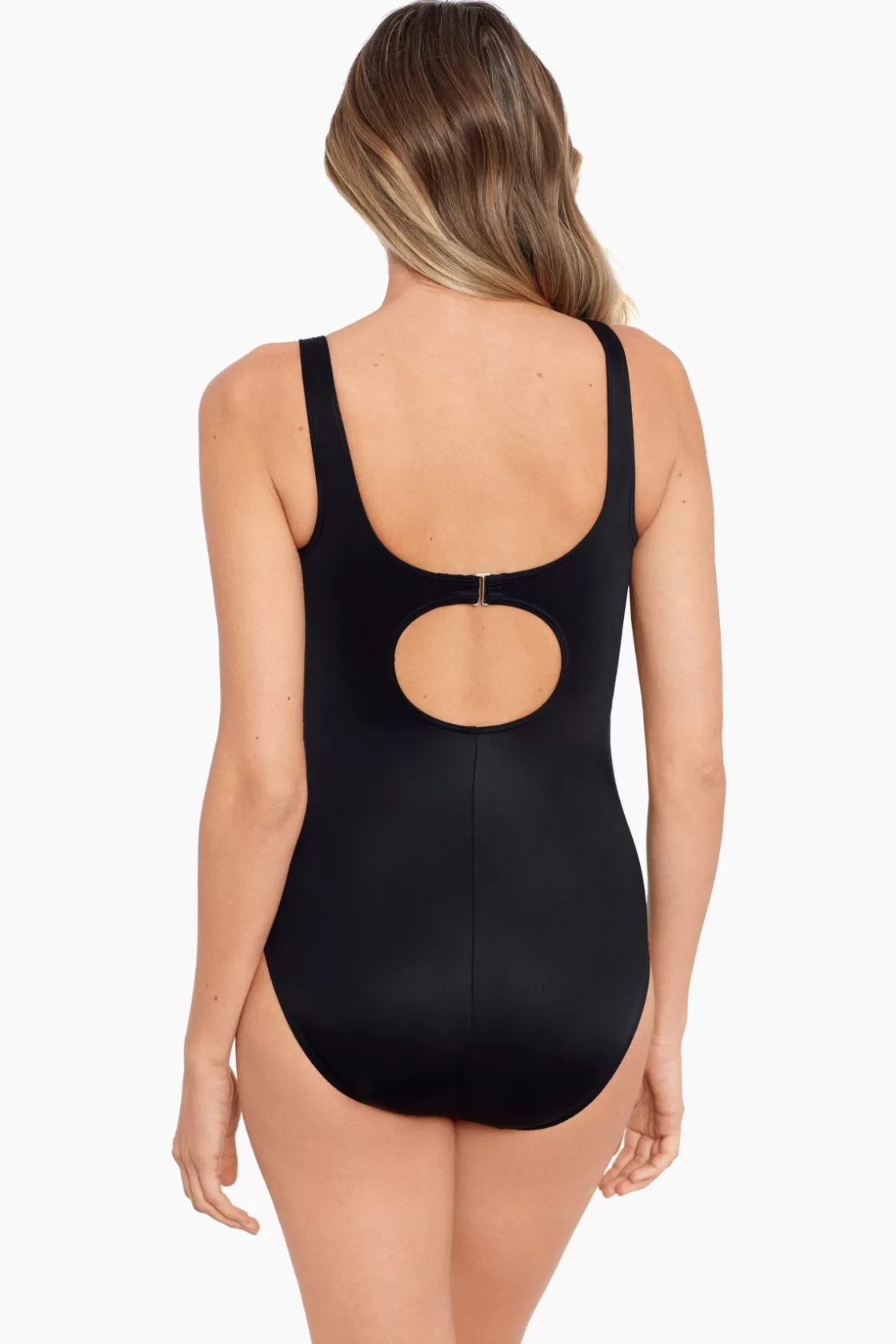 Miraclesuit Colorblock Helix One Piece Swimsuit DD-Cup-Femme One Piece | Dd+ Cup