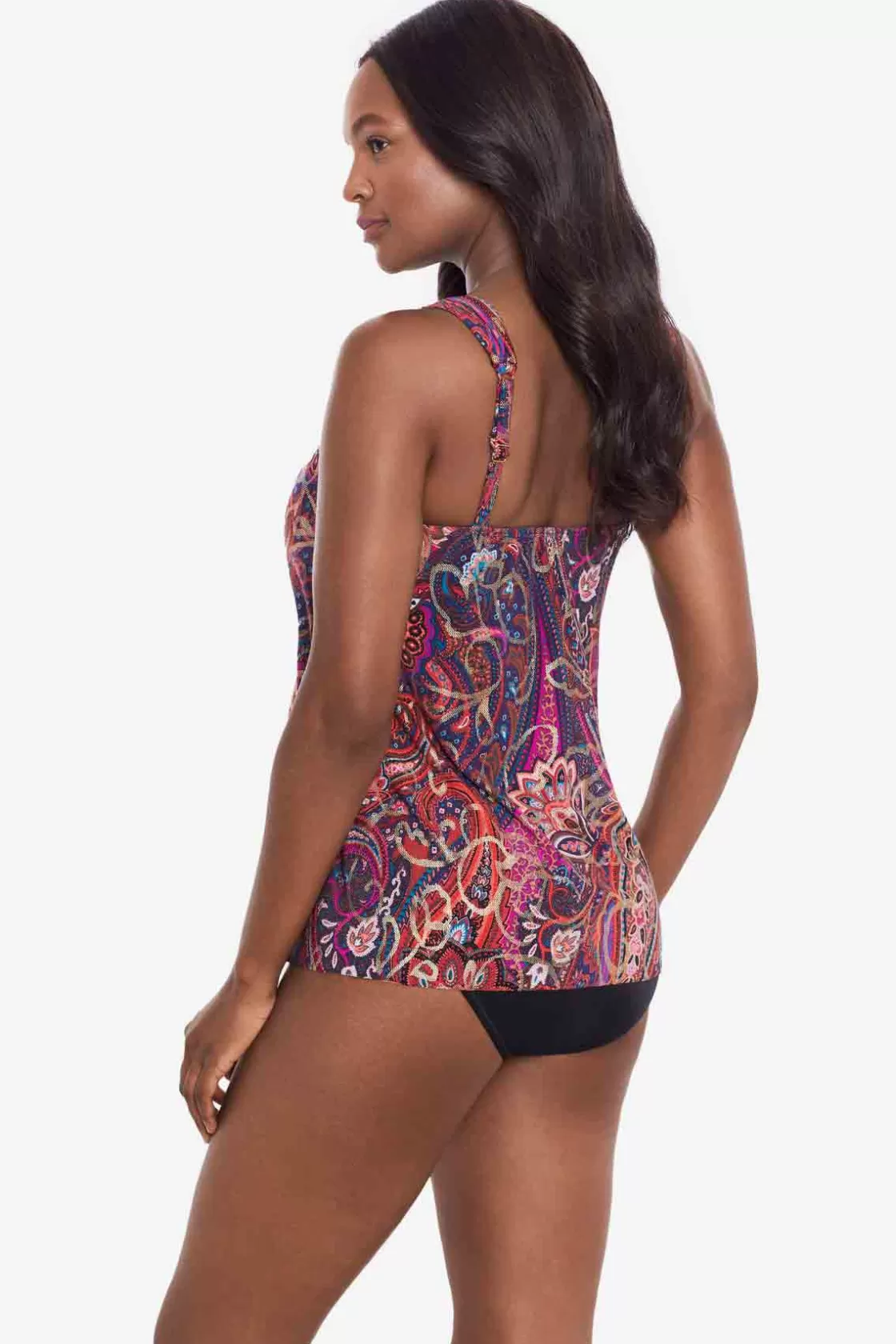 Miraclesuit Dynasty Dazzle Tankini Top-Femme Tankini Tops