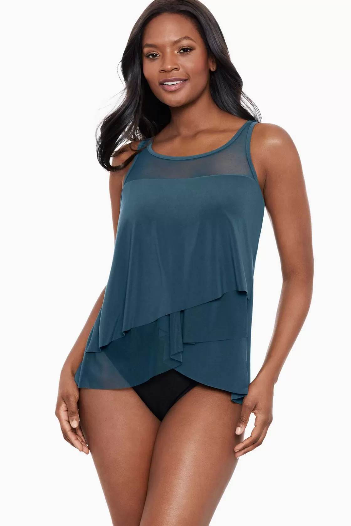 Miraclesuit Illusionists Mirage Tankini Top-Femme Tankini Tops