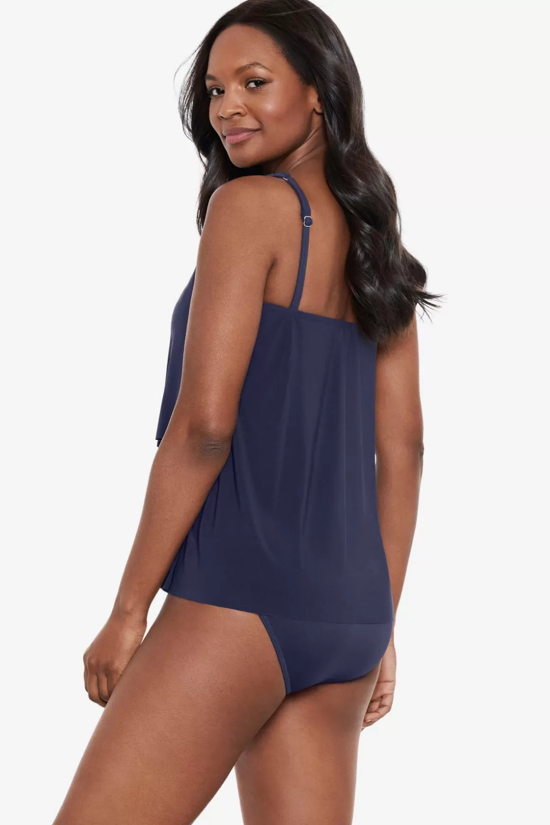 Miraclesuit Illusionists Mirage Tankini Top DD-Cup-Femme Tankini Tops | Dd+ Cup