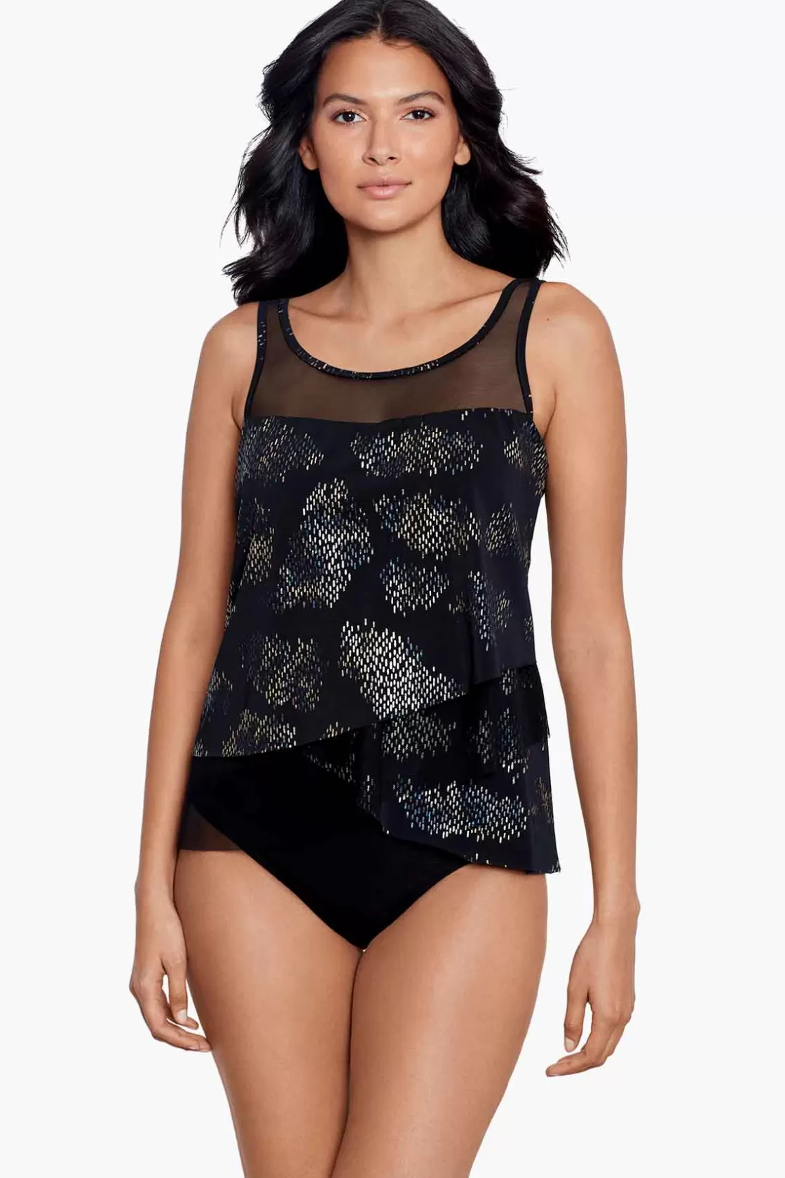 Miraclesuit Iridium Mirage Tankini Top-Femme Tankini Tops