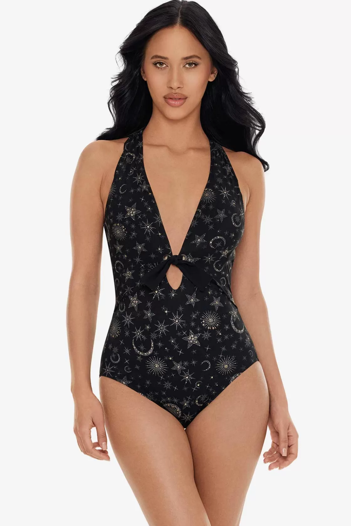 Miraclesuit Lucky Stars Halle One Piece Swimsuit-Femme One Piece