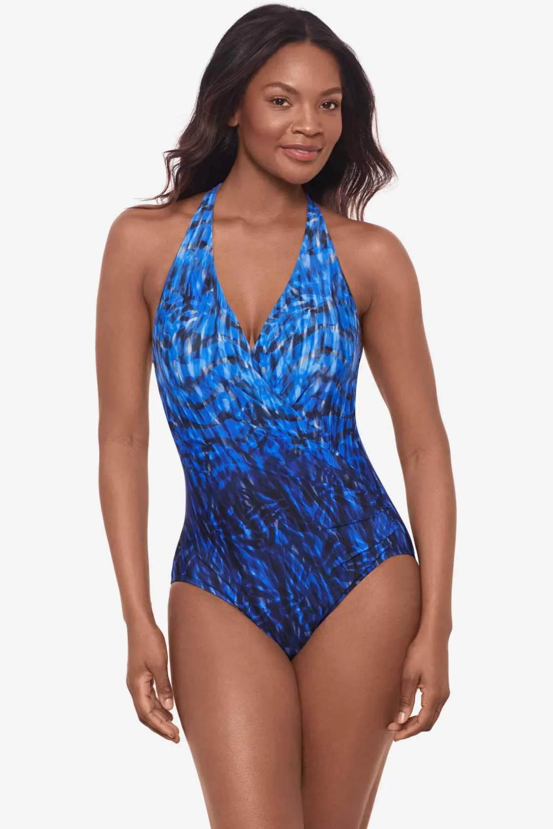 Miraclesuit Paka Mayan Wrapsody One Piece Swimsuit-Femme One Piece