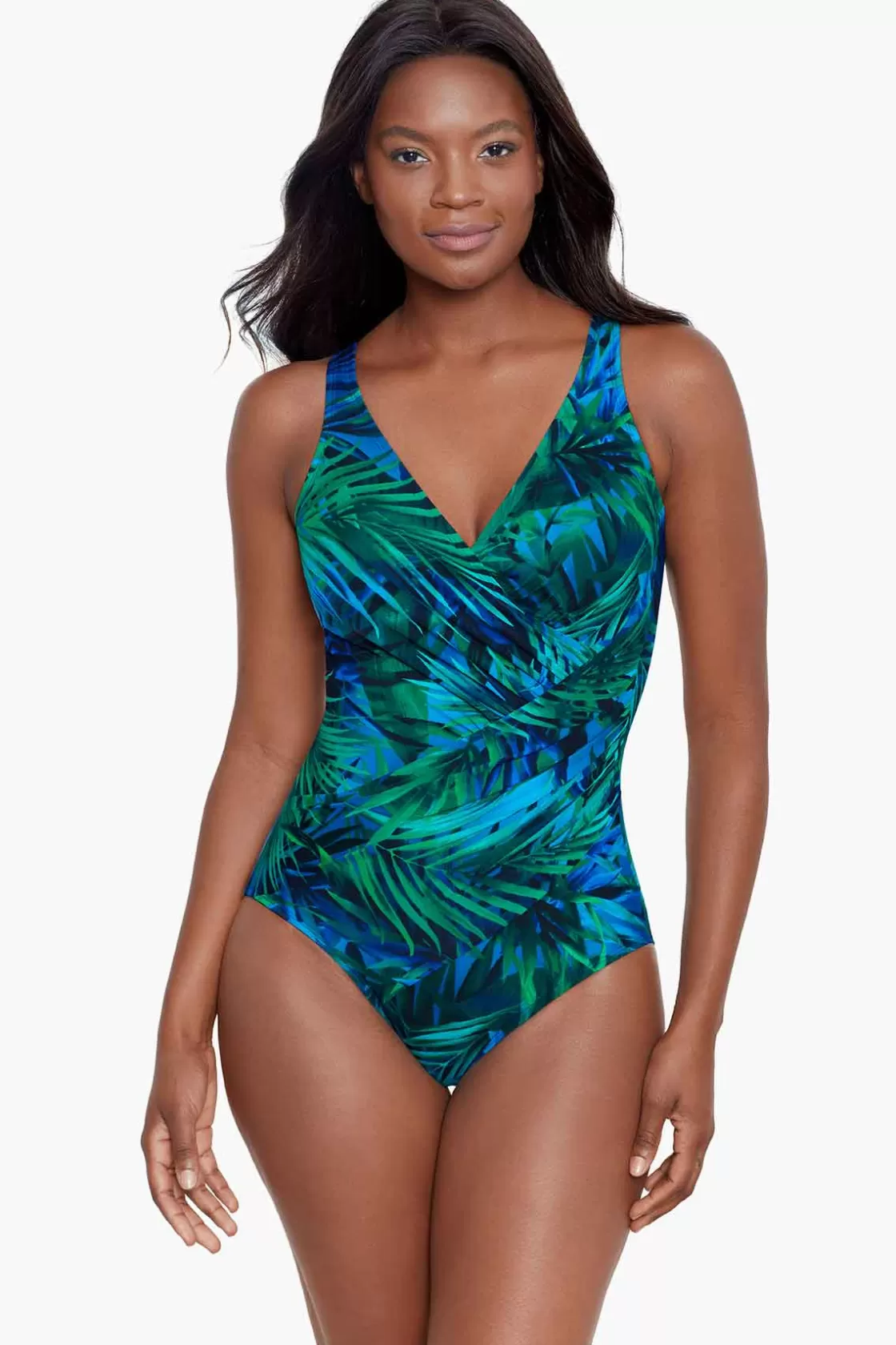 Miraclesuit Palm Reeder Oceanus One Piece Swimsuit-Femme One Piece