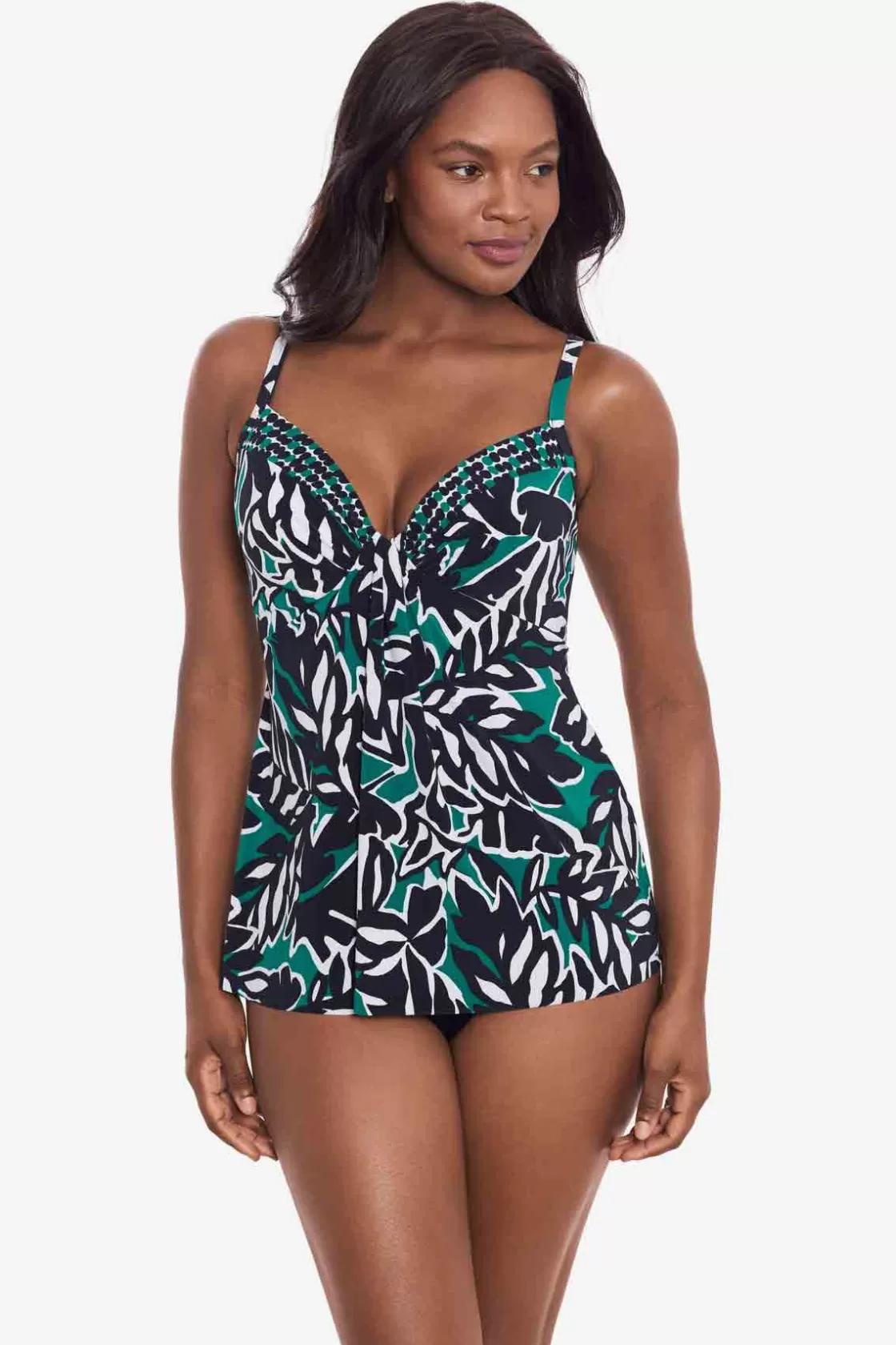 Miraclesuit Palma Verde Marina Tankini Top-Femme Tankini Tops