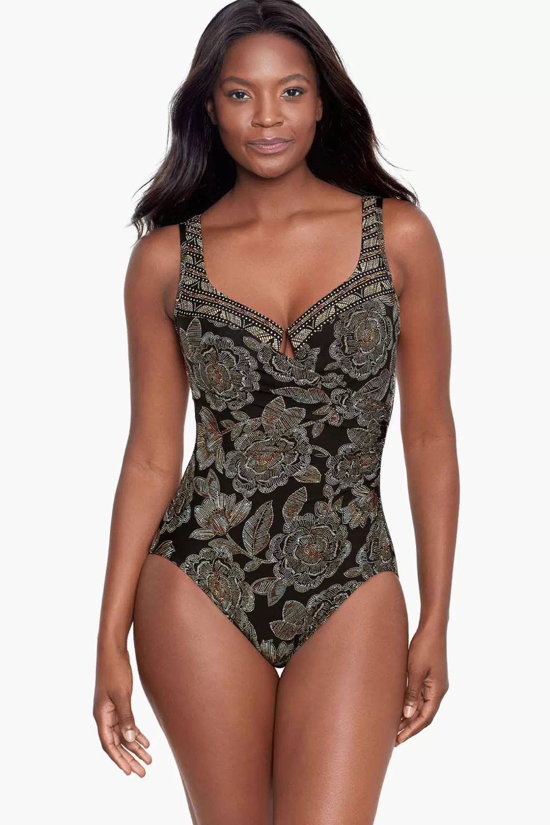 Miraclesuit Petal Pusher Escape One Piece Swimsuit-Femme One Piece