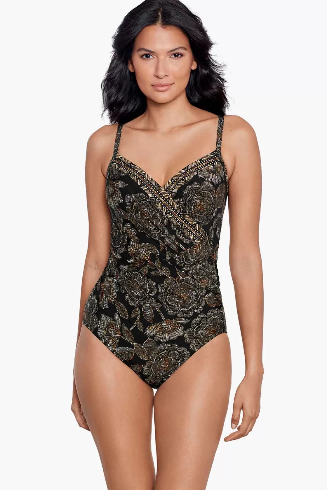 Miraclesuit Petal Pusher Gali One Piece Swimsuit-Femme One Piece