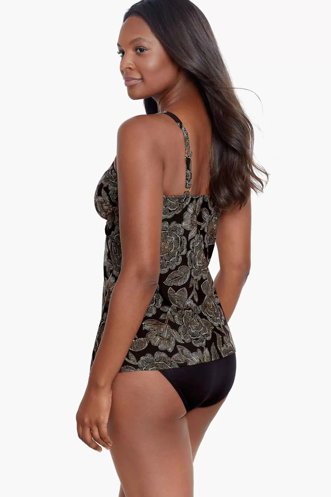 Miraclesuit Petal Pusher Love Knot Tankini Top-Femme Tankini Tops