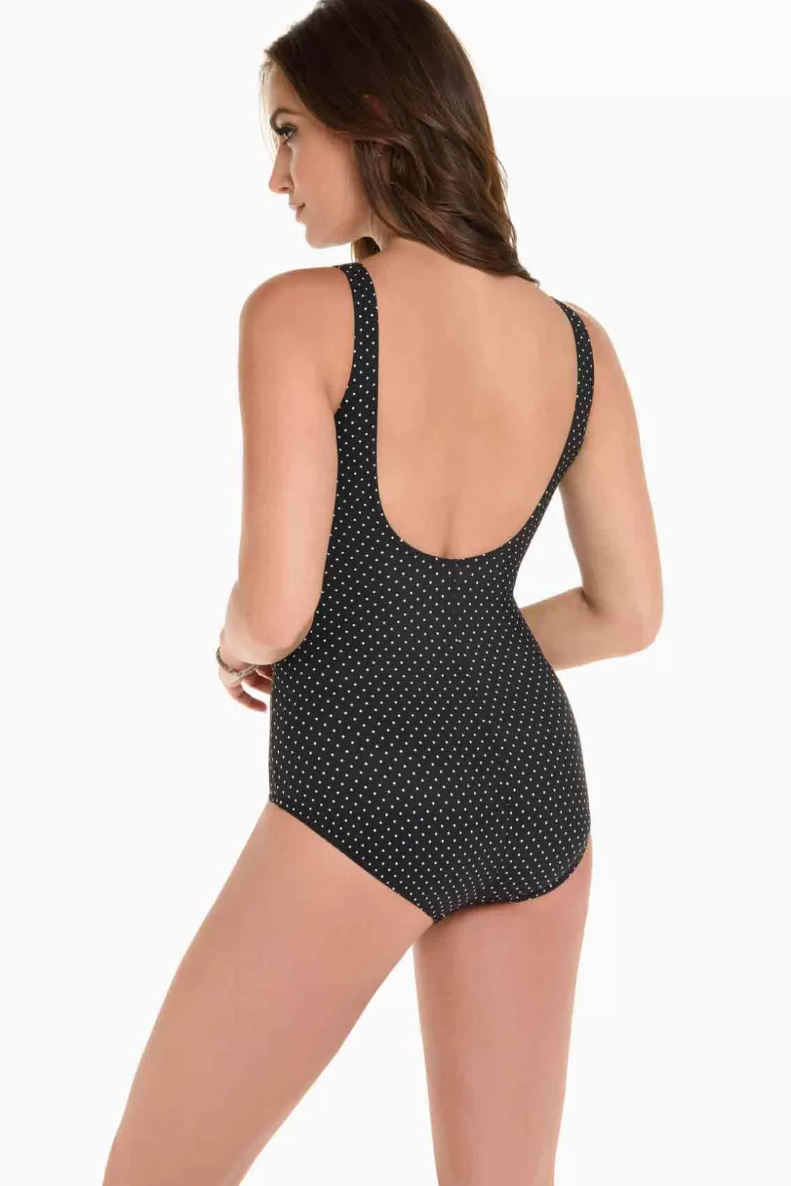 Miraclesuit Pin Point Oceanus One Piece Swimsuit-Femme One Piece