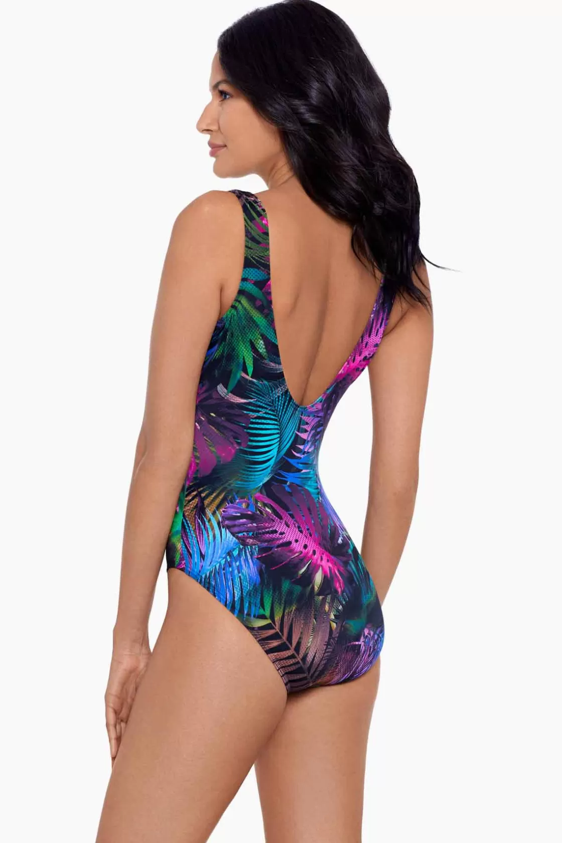 Miraclesuit Pixel Palmas Revele One Piece Swimsuit-Femme One Piece