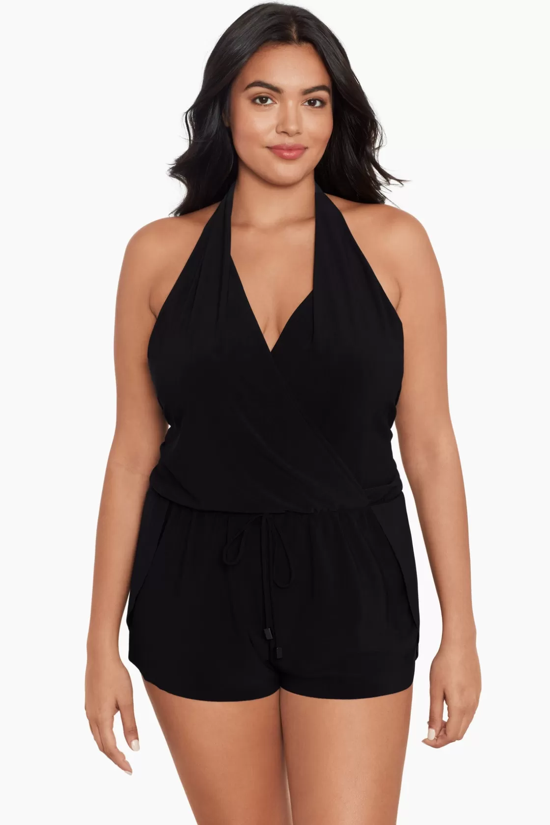 Miraclesuit Plus Size Bianca One Piece Romper Swimsuit-Femme Swim Dress | One Piece
