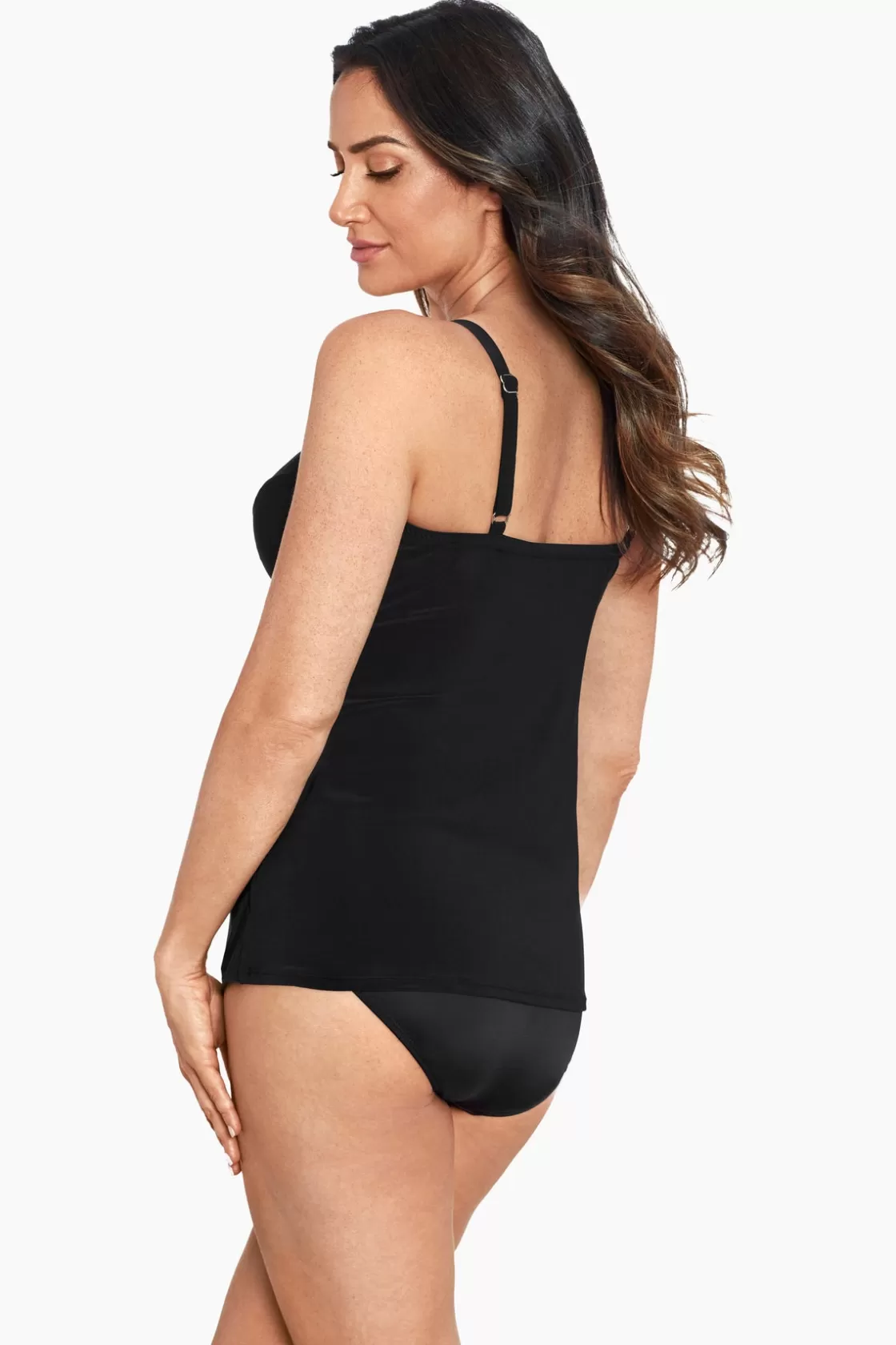 Miraclesuit Plus Size Love Knot Tankini Top-Femme Tankini Tops | Plus