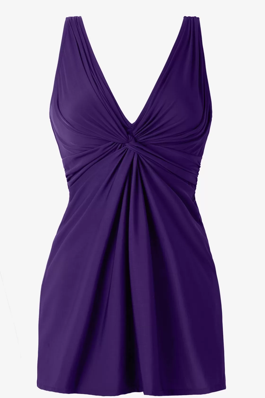 Miraclesuit Plus Size Must Haves Marais One Piece Swim Dress-Femme Swim Dress | One Piece
