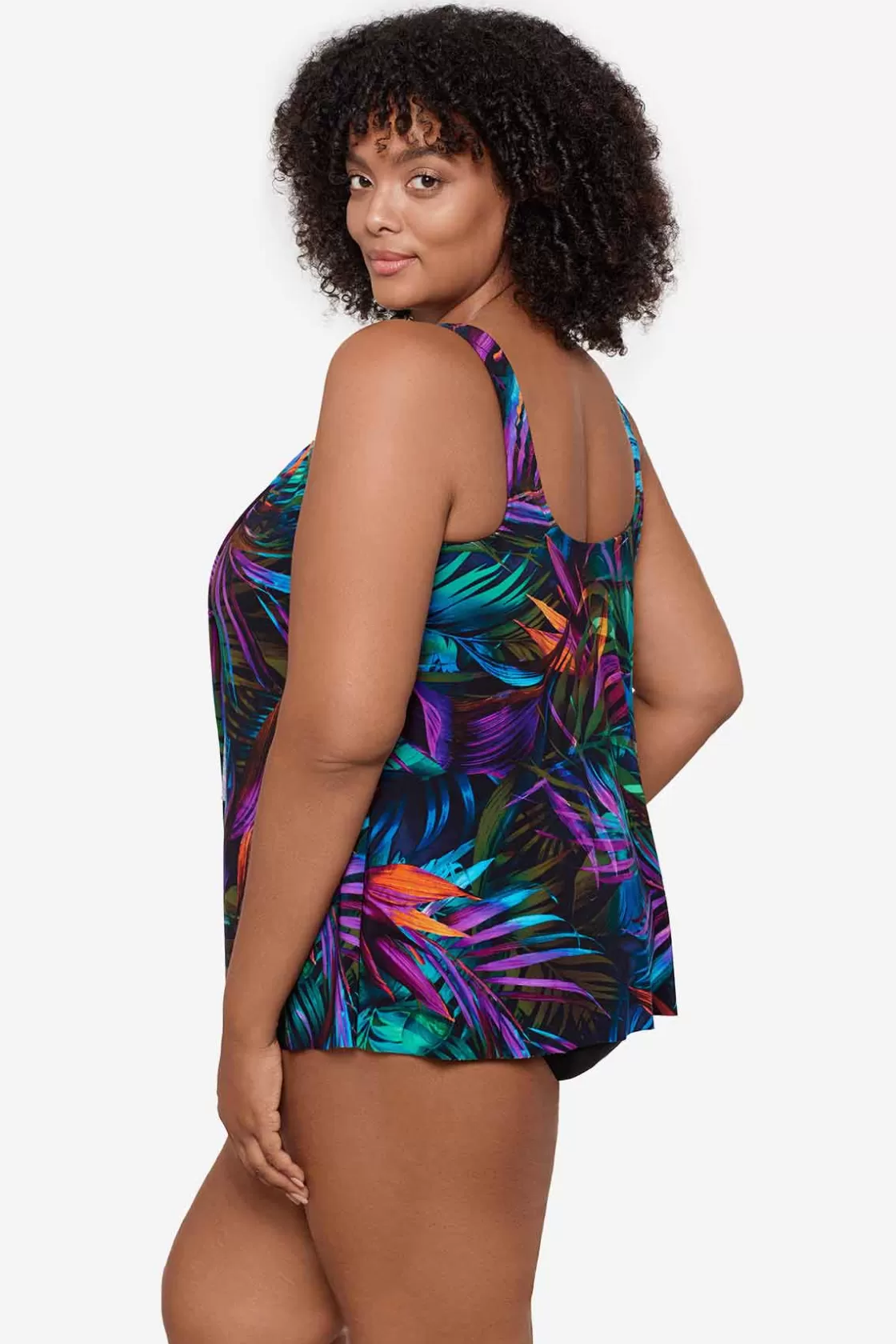 Miraclesuit Plus Size Palma Paradiso Ursula Tankini Top-Femme Tankini Tops | Plus