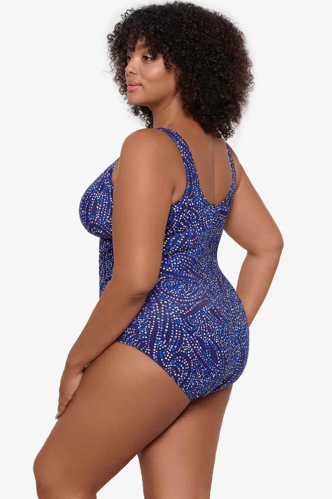 Miraclesuit Plus Size Spotlight Oceanus One Piece Swimsuit-Femme One Piece | Plus