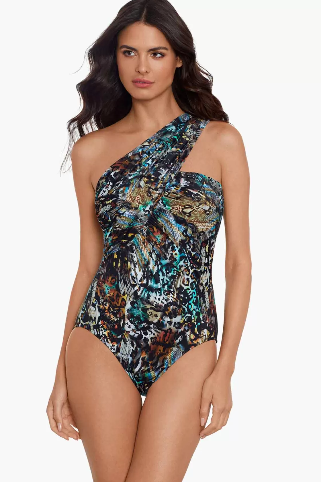 Miraclesuit Posh Mosh Goddess One Piece Swimsuit-Femme Bandeau | One Piece