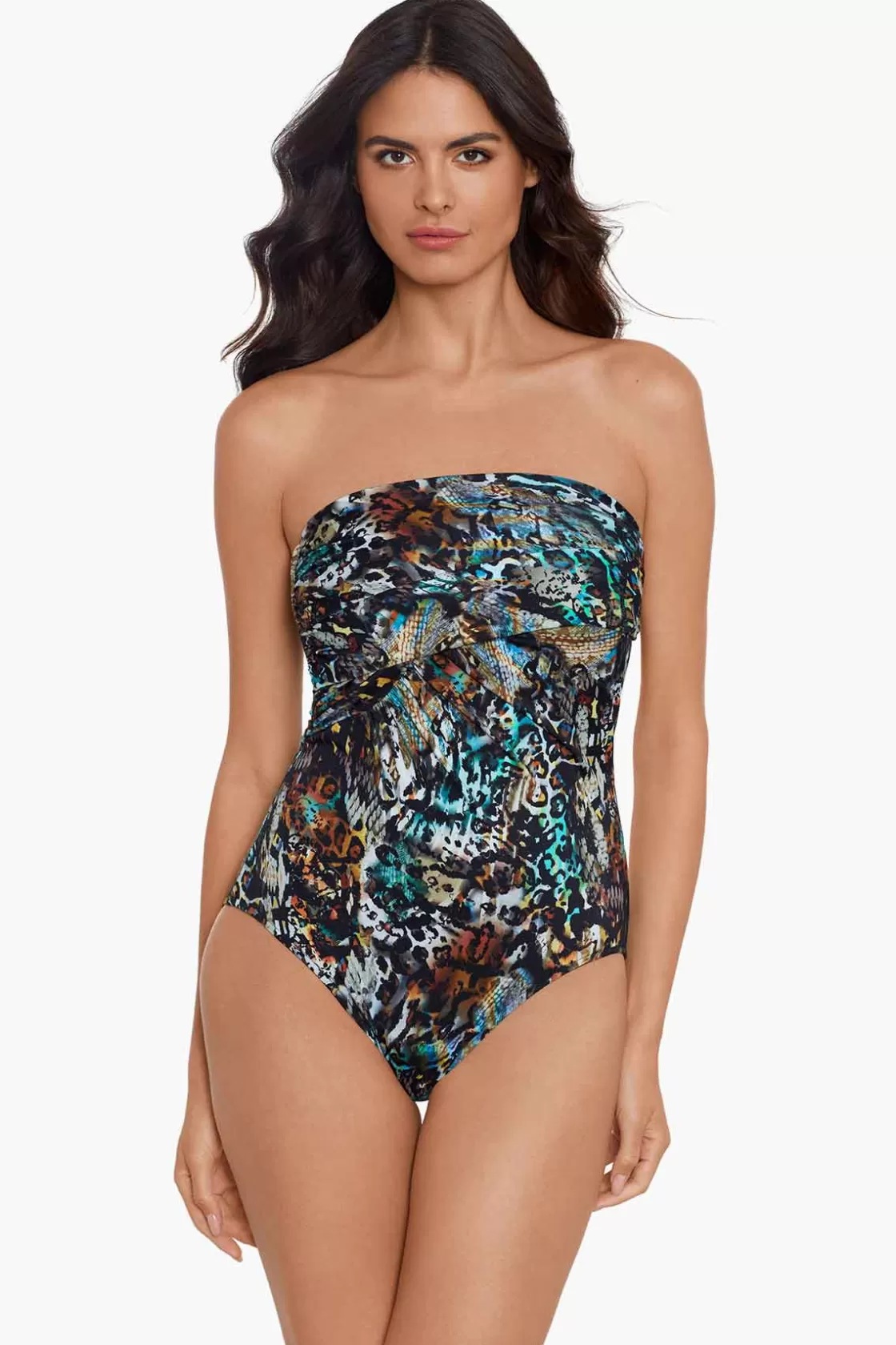 Miraclesuit Posh Mosh Goddess One Piece Swimsuit-Femme Bandeau | One Piece