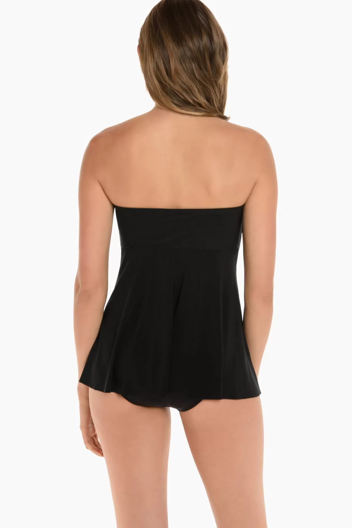 Miraclesuit Rock Solid Cadiz Bandeau Tankini Top-Femme Bandeau | Tankini Tops