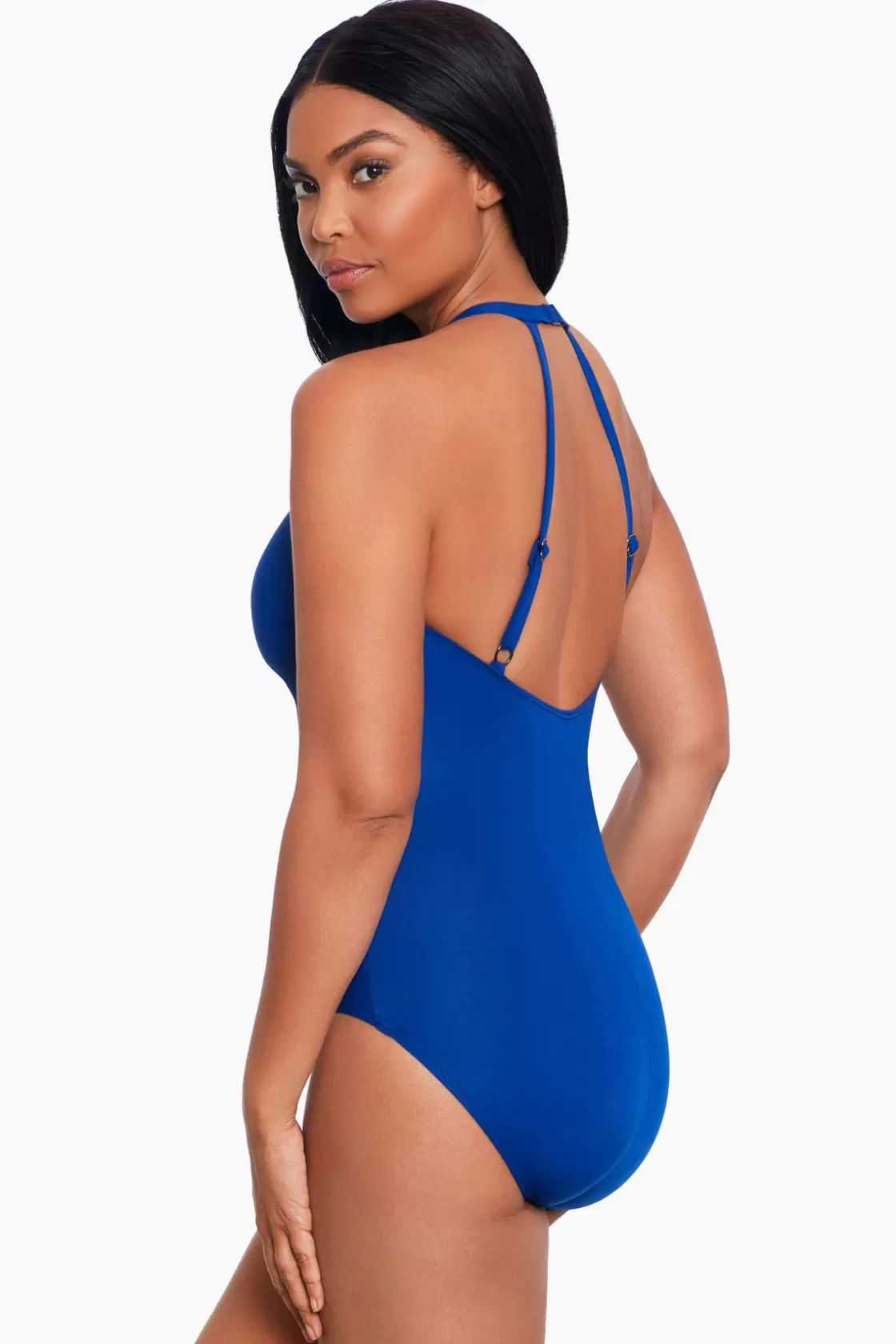 Miraclesuit Rock Solid Wrapsody One Piece Swimsuit-Femme One Piece