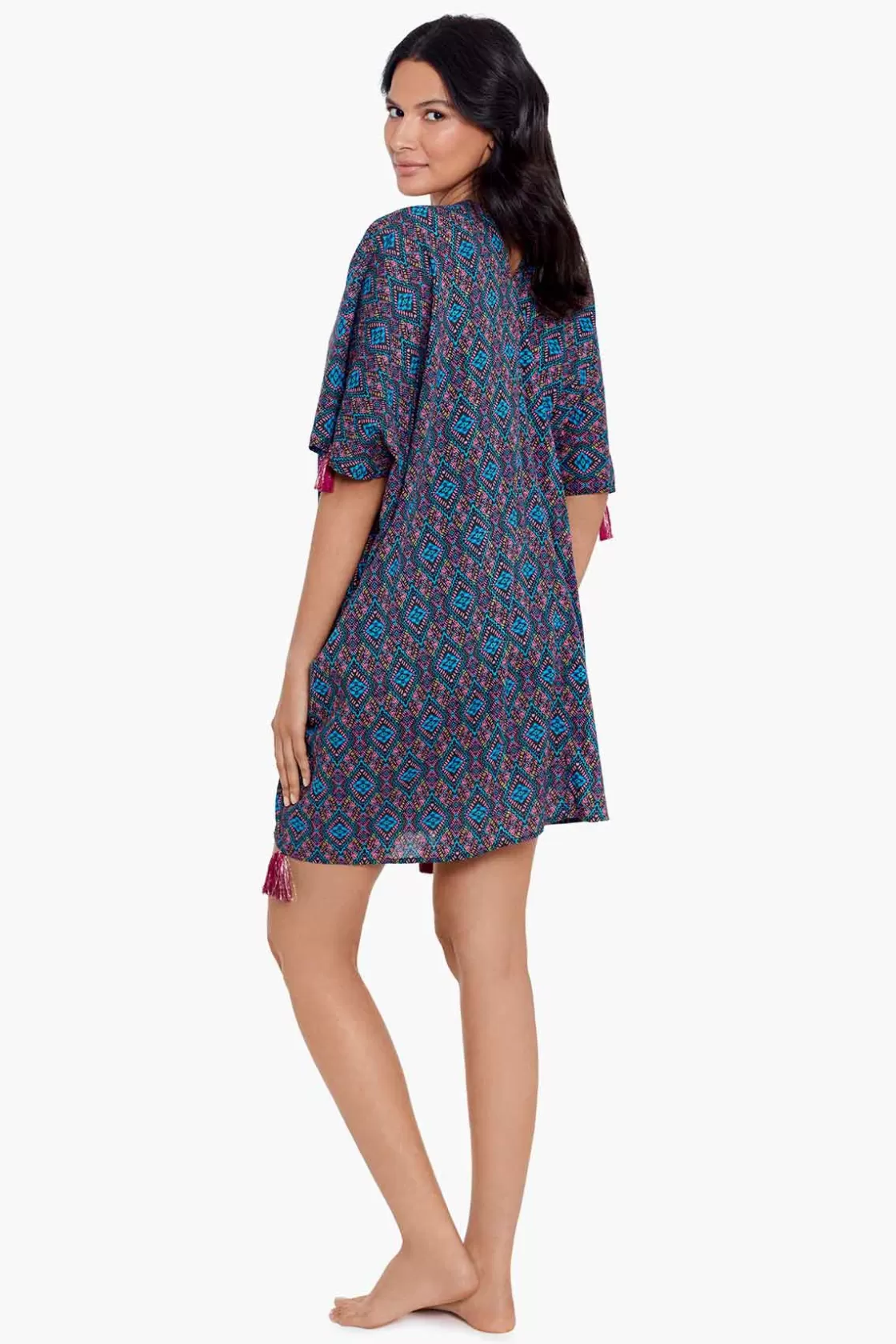 Miraclesuit Romani Caftan Swim Cover Up-Femme Cover Ups