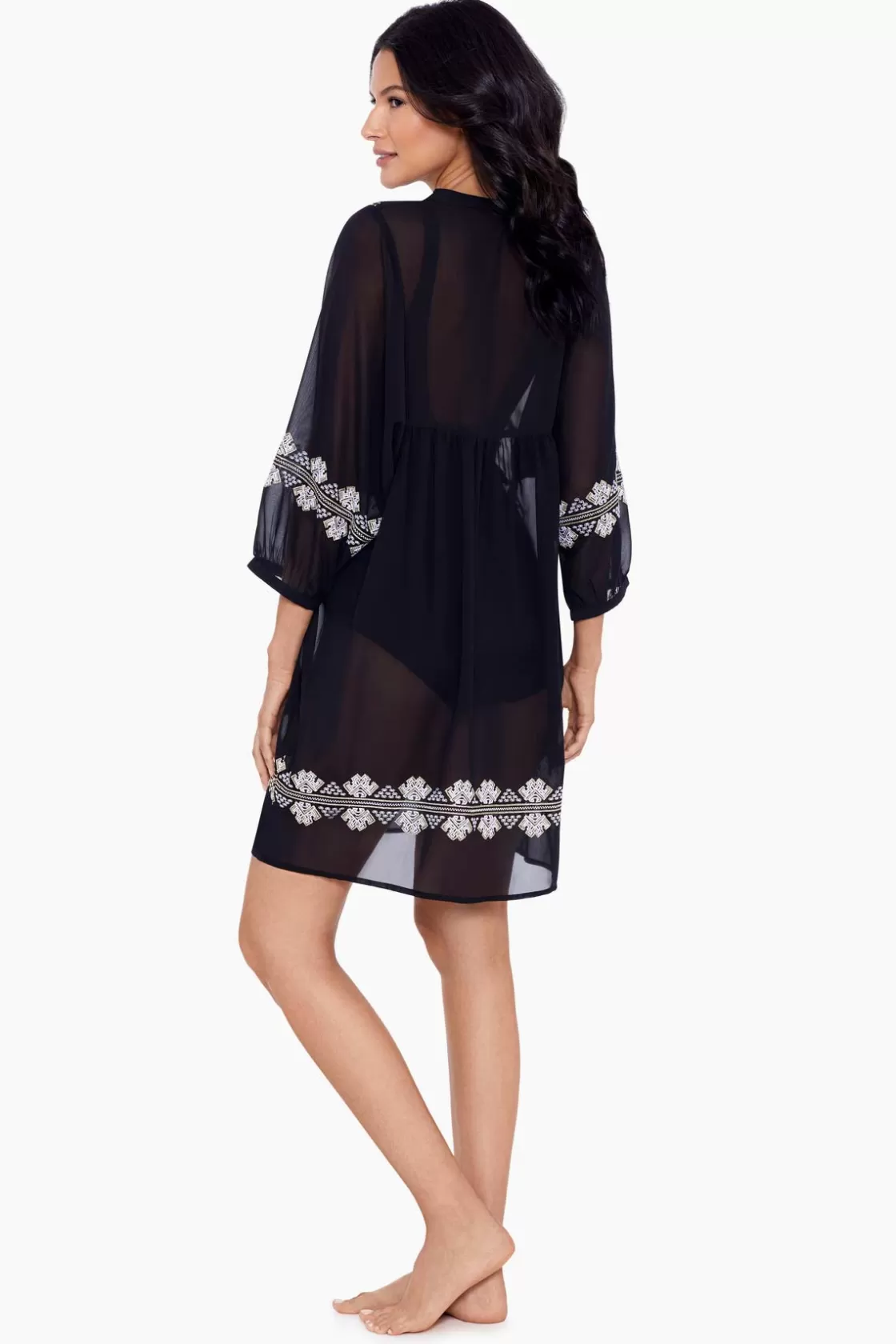 Miraclesuit Shore Leave Beach Dress Swim Cover Up-Femme Cover Ups