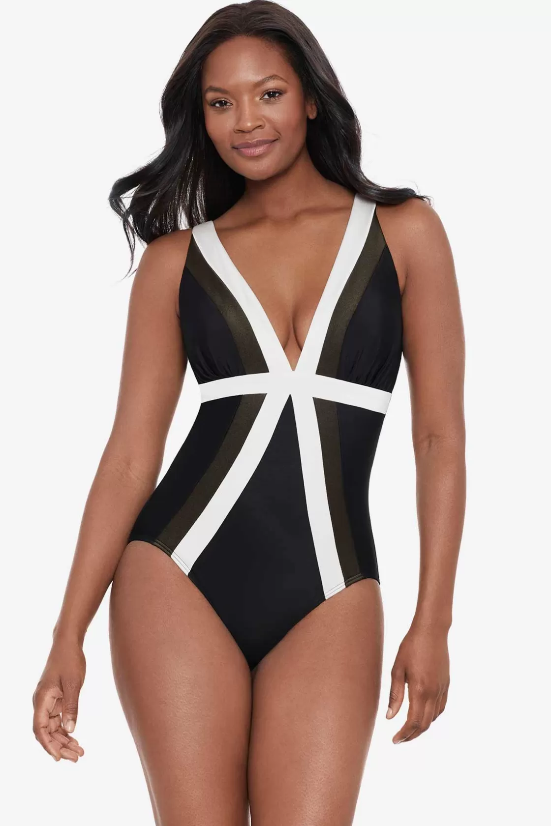 Miraclesuit Spectra Trilogy One Piece Swimsuit-Femme One Piece