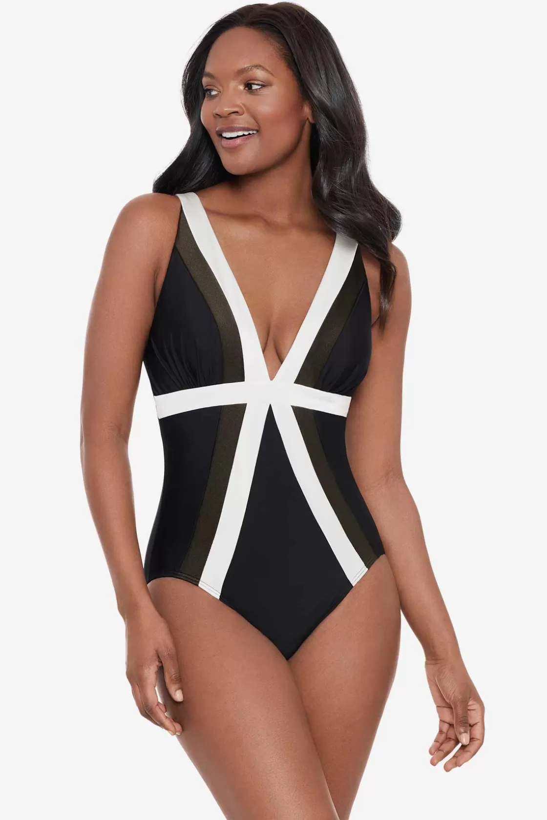 Miraclesuit Spectra Trilogy One Piece Swimsuit-Femme One Piece