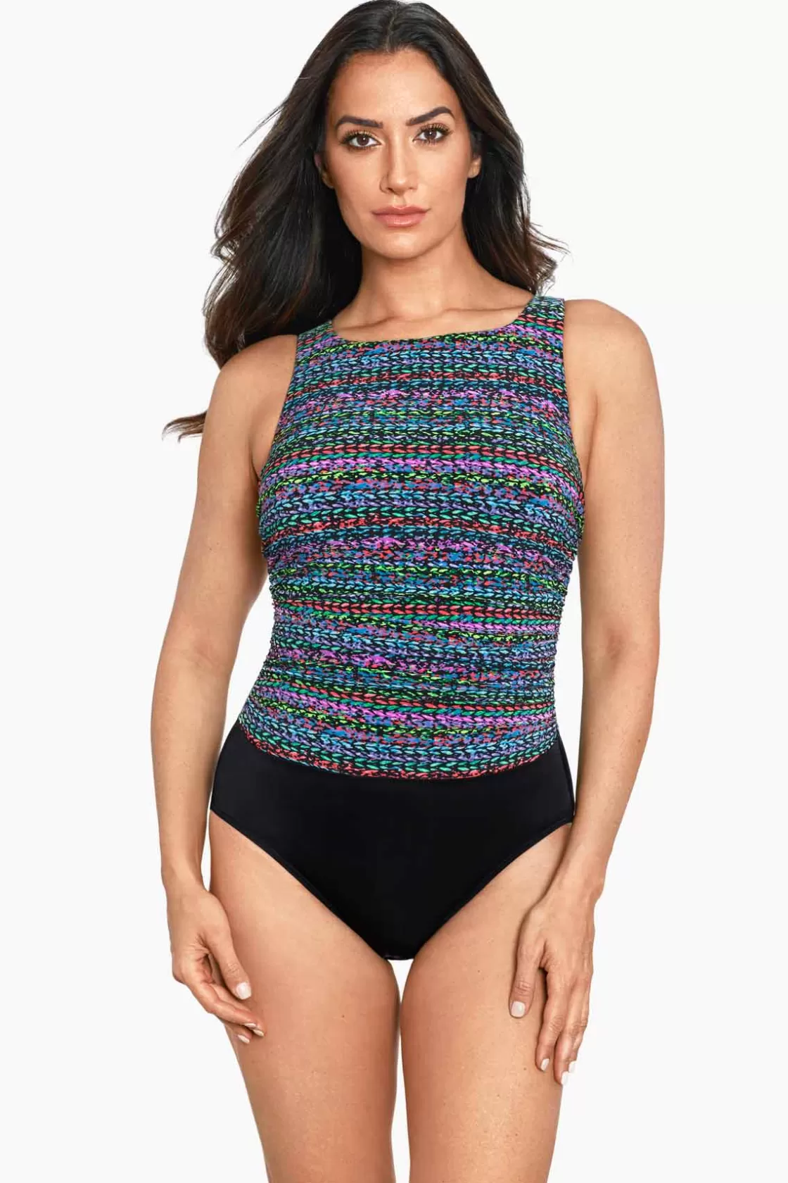 Miraclesuit Stitch It Regatta One Piece Swimsuit DD-Cup-Femme One Piece | Dd+ Cup