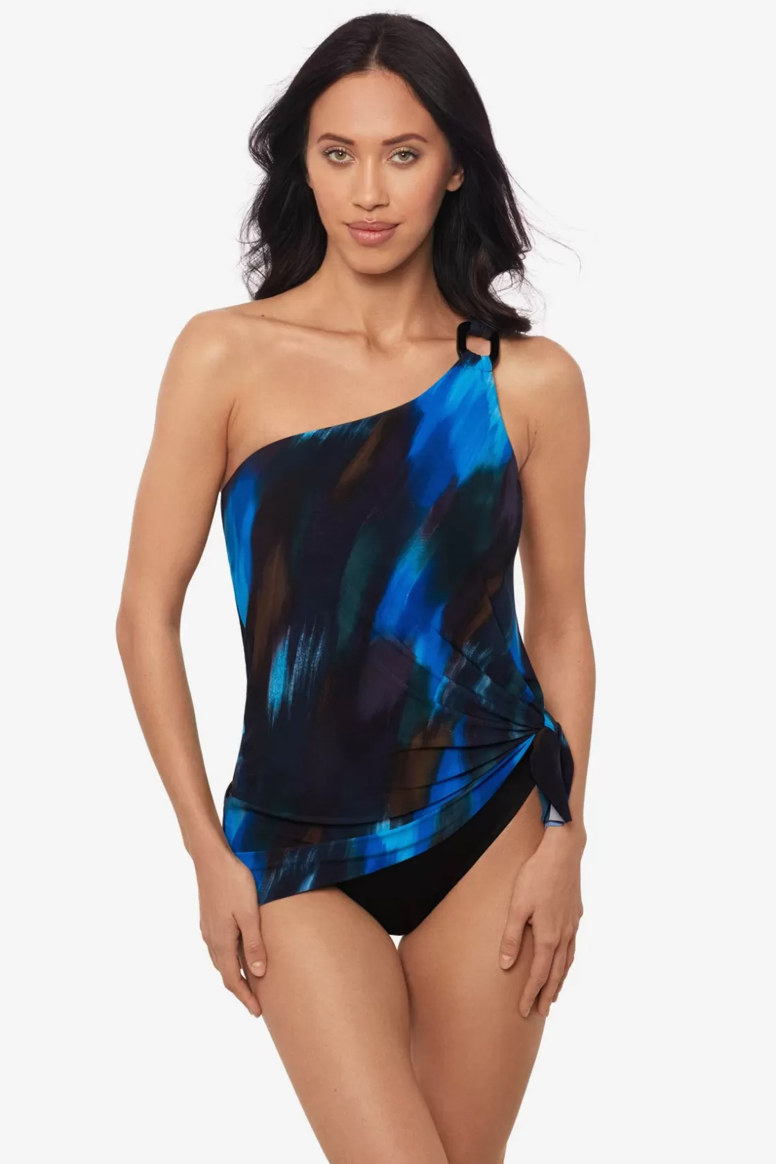 Miraclesuit Swipe Right Amal One Piece Swim Dress-Femme Swim Dress