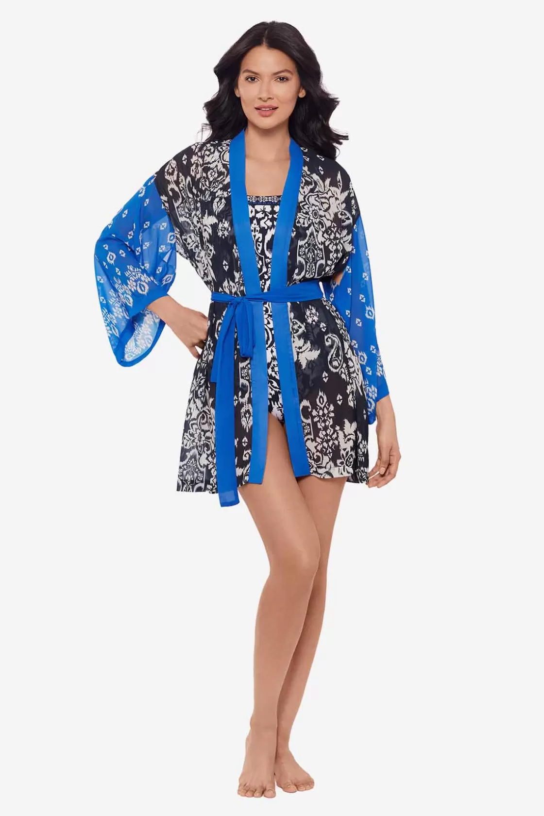 Miraclesuit Talavera Kimono Swim Cover Up-Femme Cover Ups