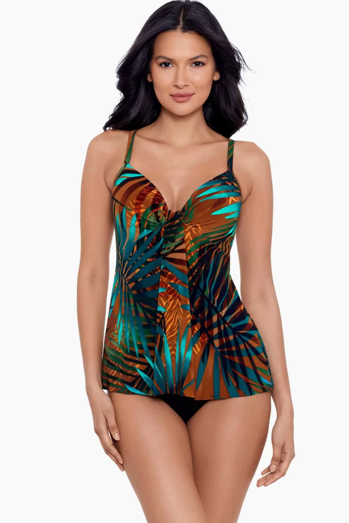 Miraclesuit Tamara Tigre Marina Tankini Top-Femme Tankini Tops