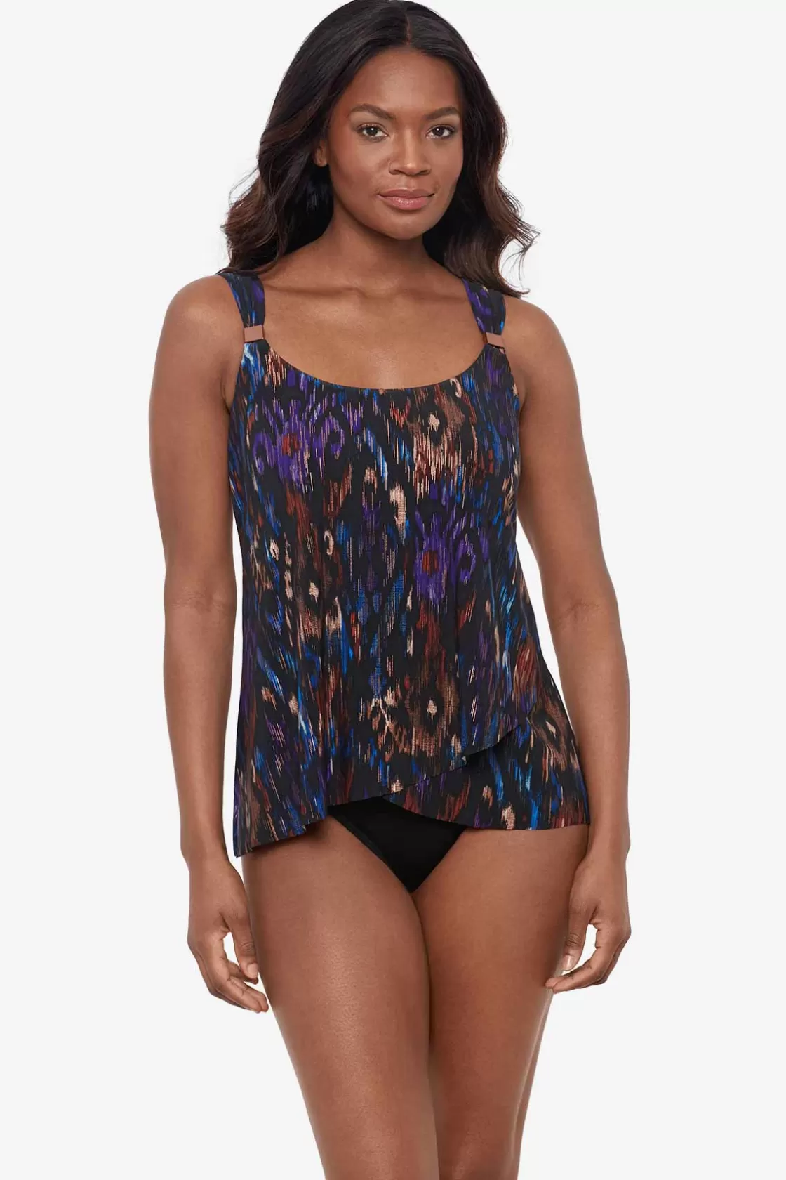 Miraclesuit Tapiz Dazzle Tankini Top DD-Cup-Femme Tankini Tops | Dd+ Cup