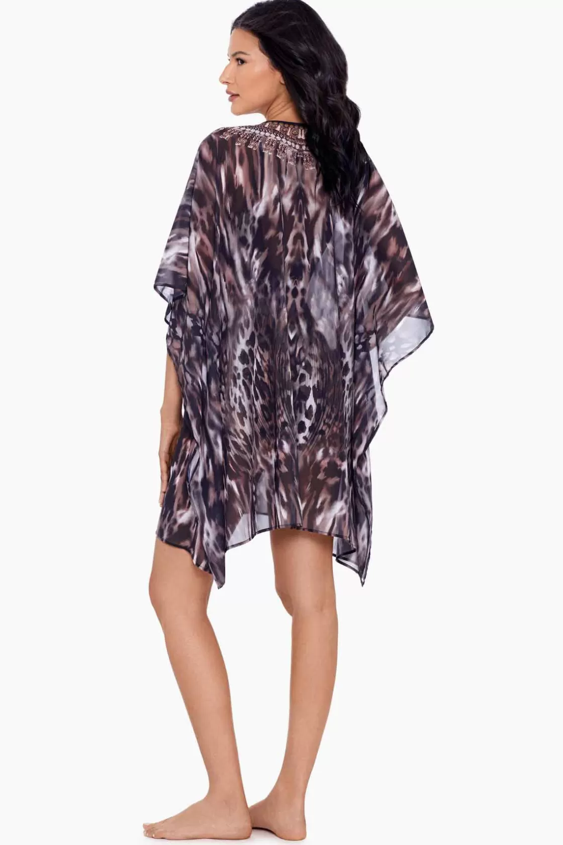 Miraclesuit Tempest Caftan Swim Cover Up-Femme Cover Ups