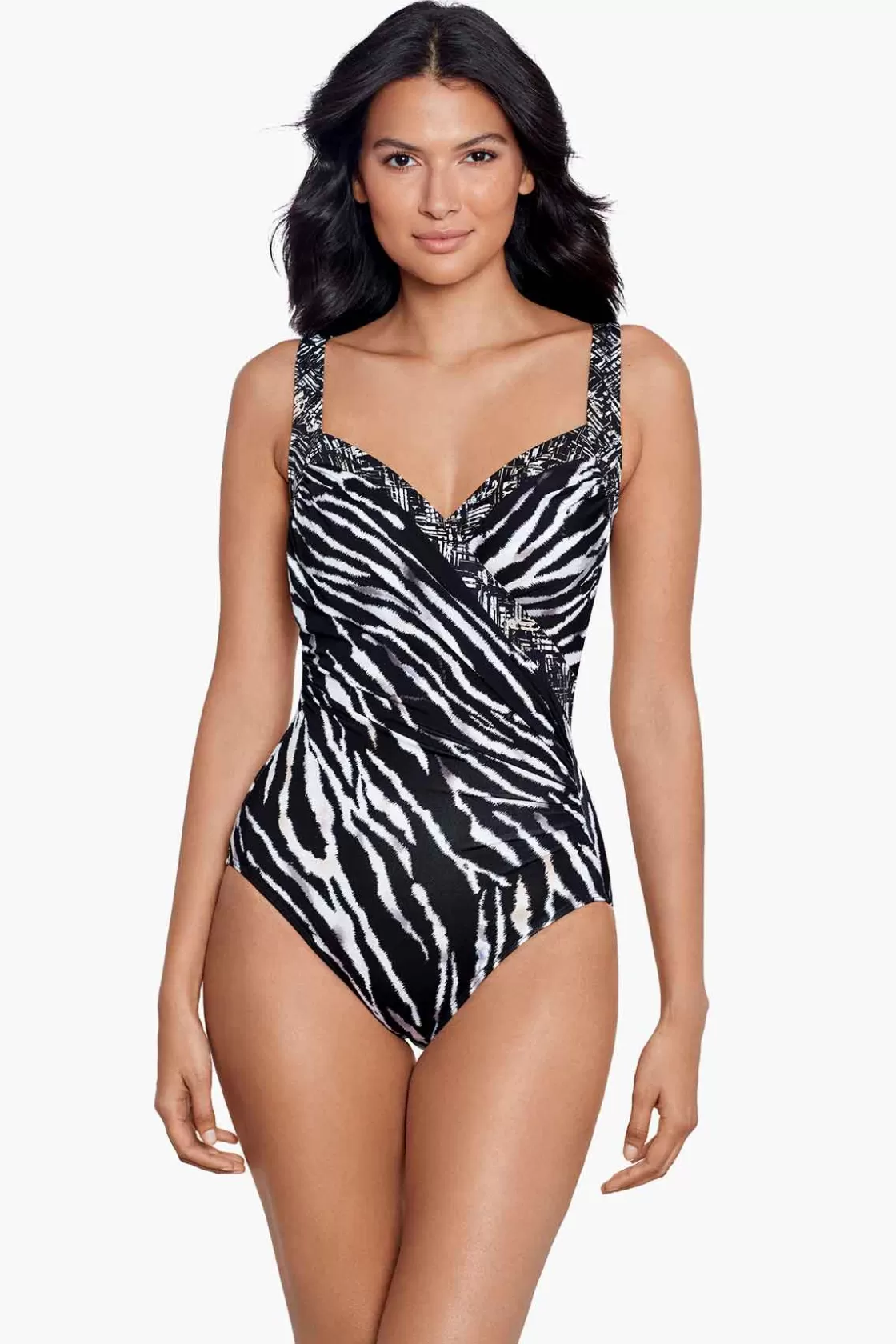 Miraclesuit Tigre Sombre Sanibel One Piece Swimsuit-Femme One Piece