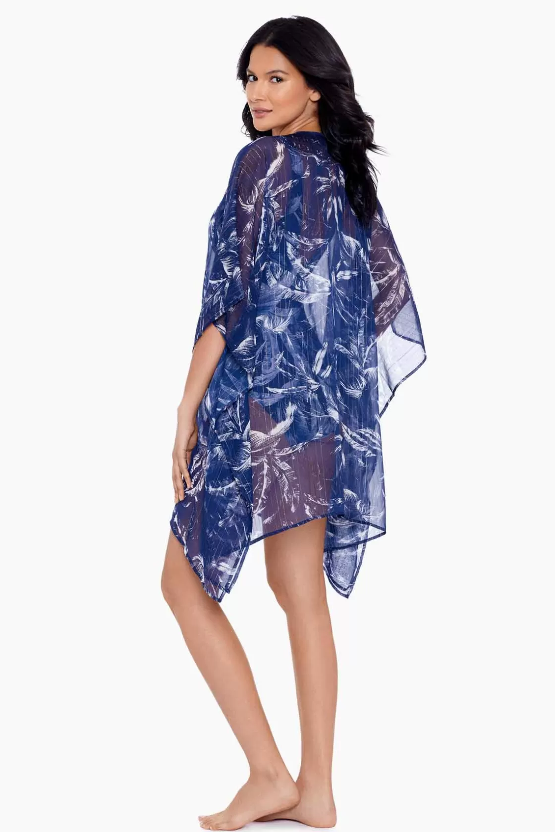Miraclesuit Tropica Toile Caftan Swim Cover Up-Femme Cover Ups