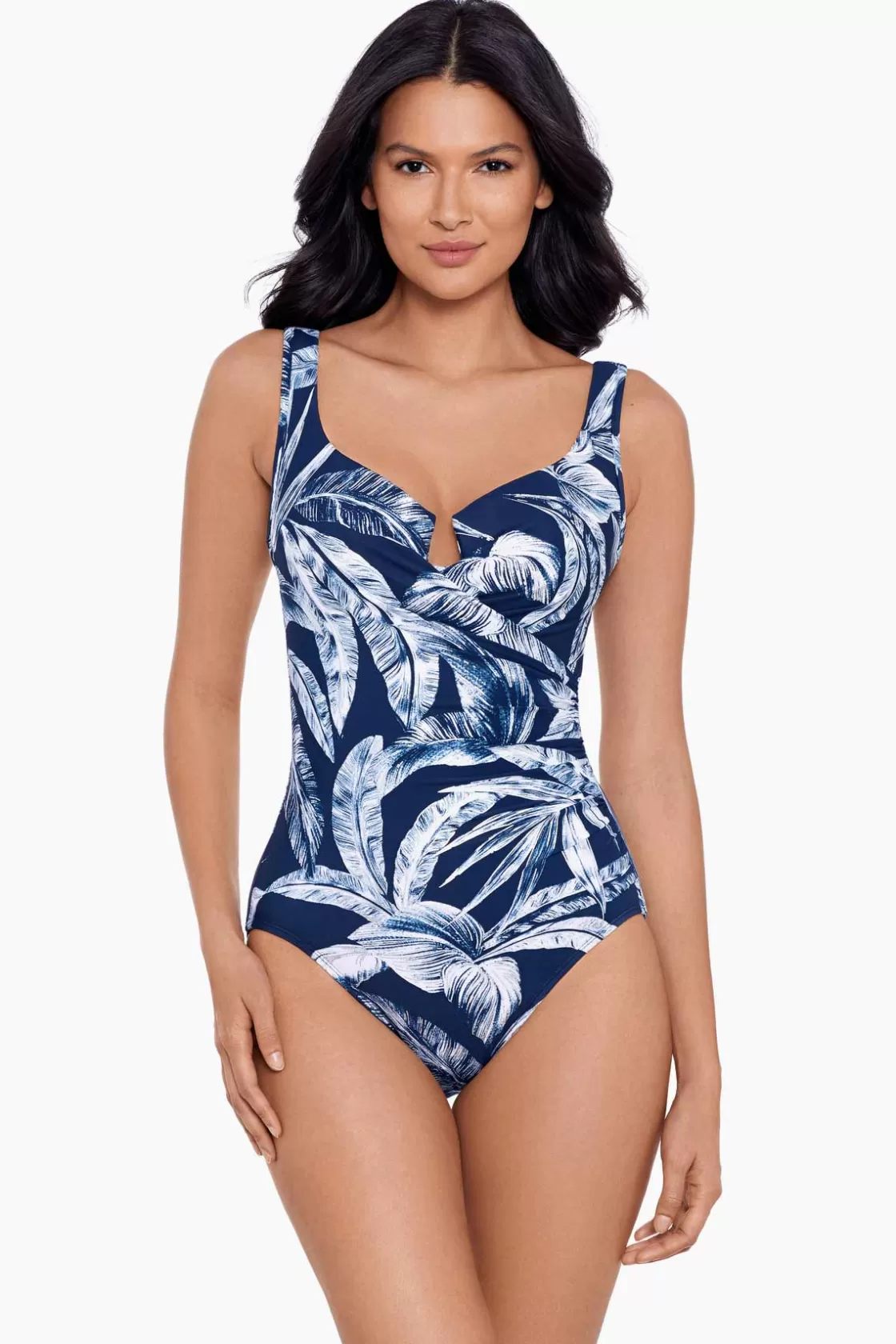 Miraclesuit Tropica Toile Escape One Piece Swimsuit-Femme One Piece