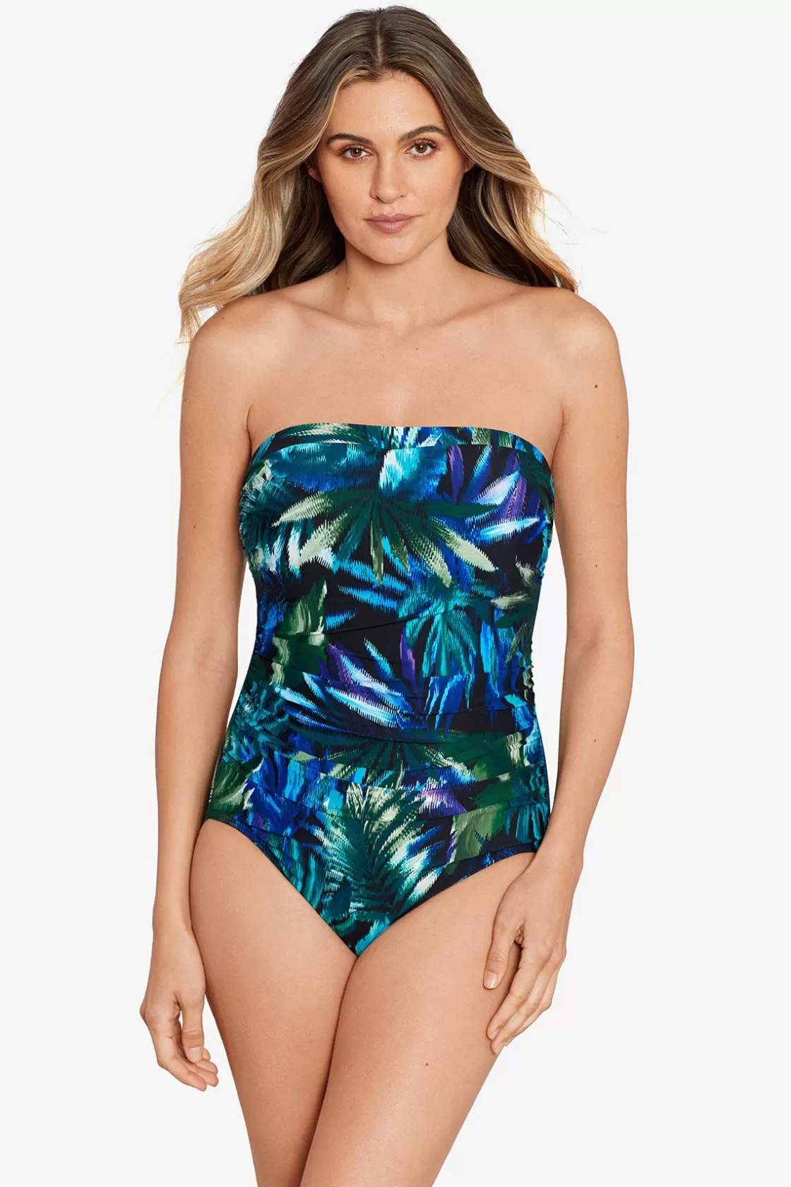 Miraclesuit Ussepa Avanti Bandeau Swimsuit-Femme Bandeau | One Piece