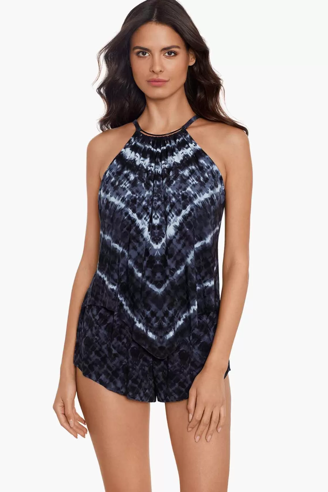 Miraclesuit Vera Cruz Goldie One Piece Romper Swimsuit-Femme One Piece | Swim Dress