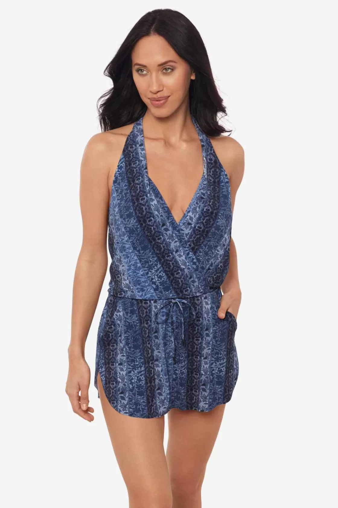 Miraclesuit Via Roma Ellie One Piece Romper Swimsuit-Femme One Piece