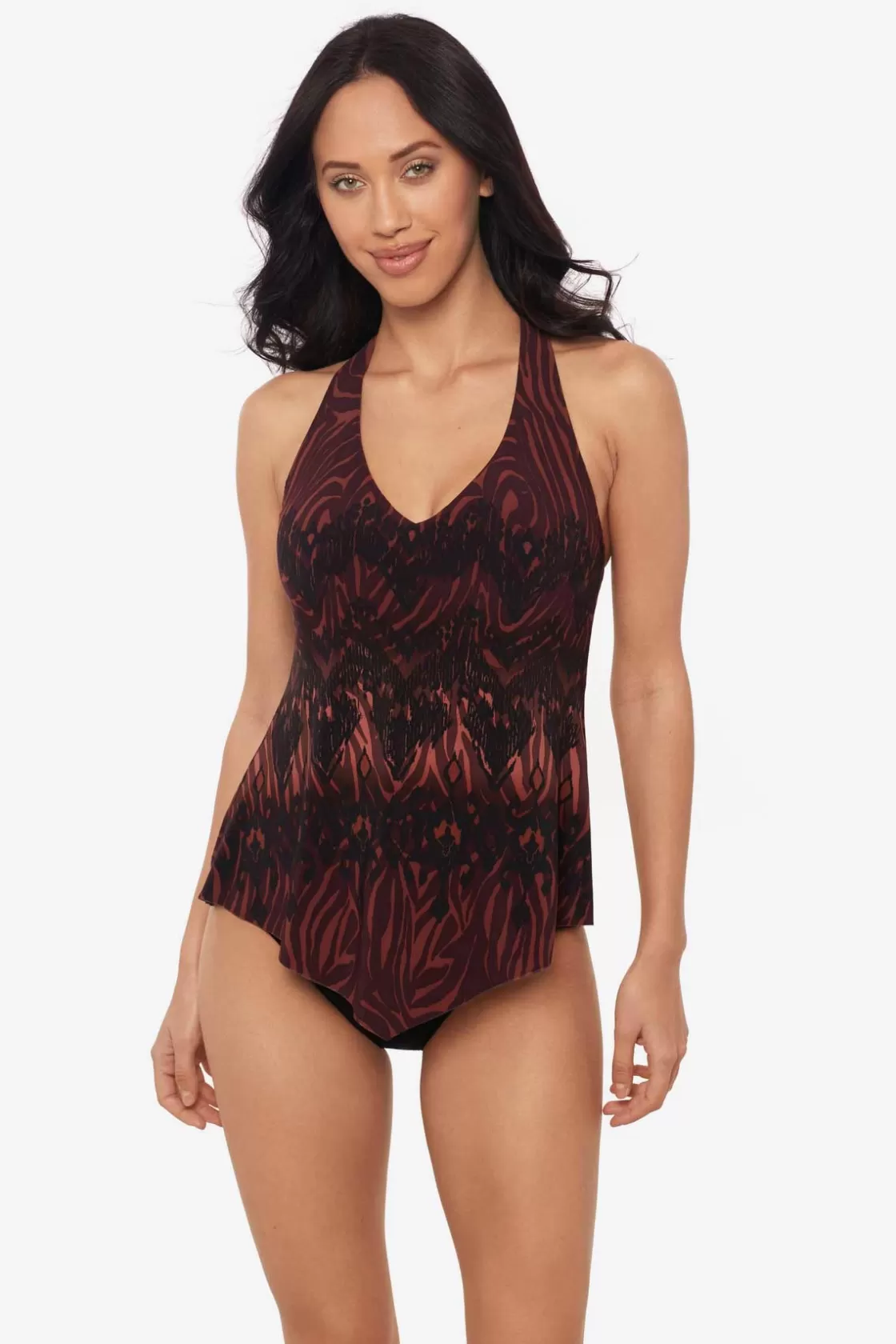 Miraclesuit Zabra Taylor Tankini Top-Femme Tankini Tops