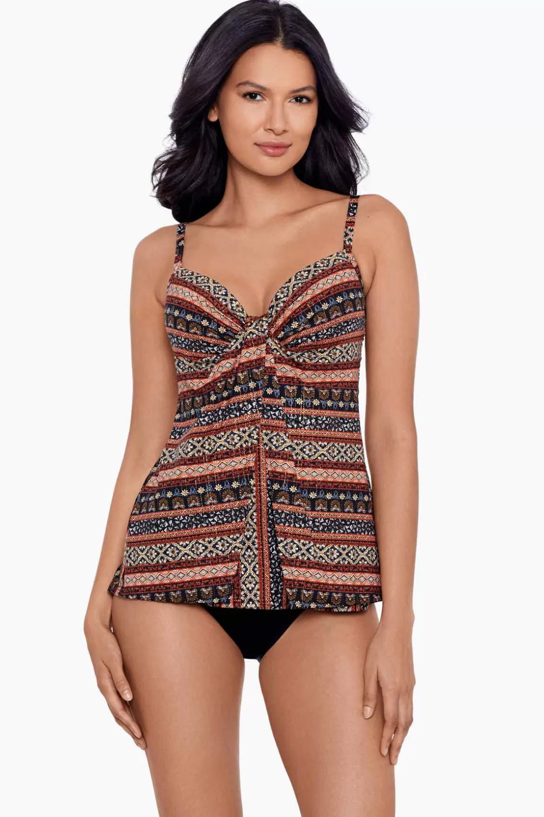 Miraclesuit Zwina Gala Tankini Top-Femme Tankini Tops